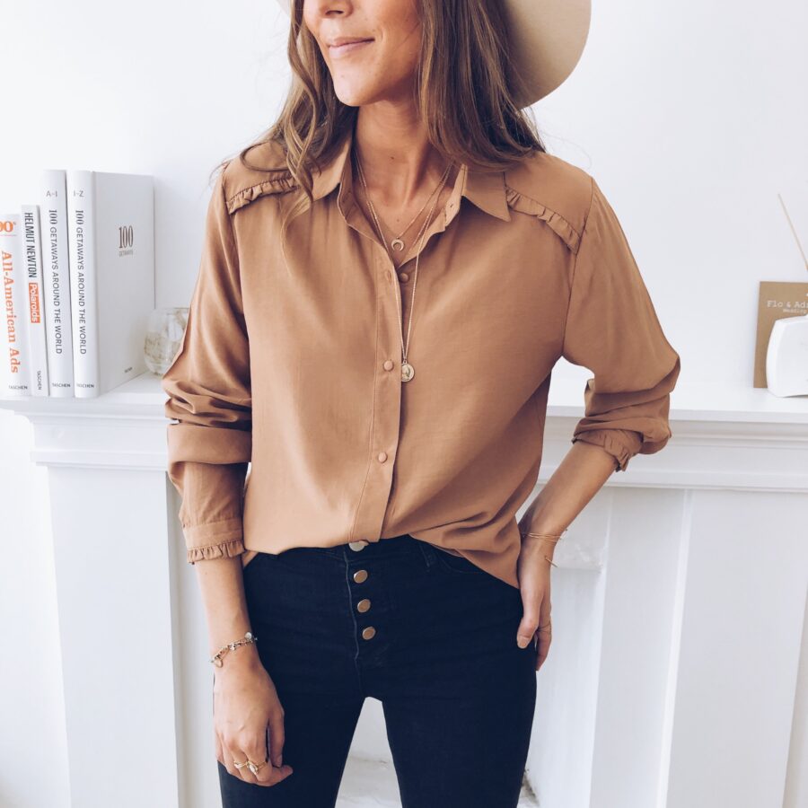 Tyriza Camel Shirt