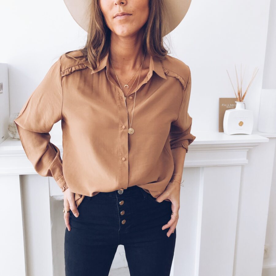Tyriza Camel Shirt - Image 3
