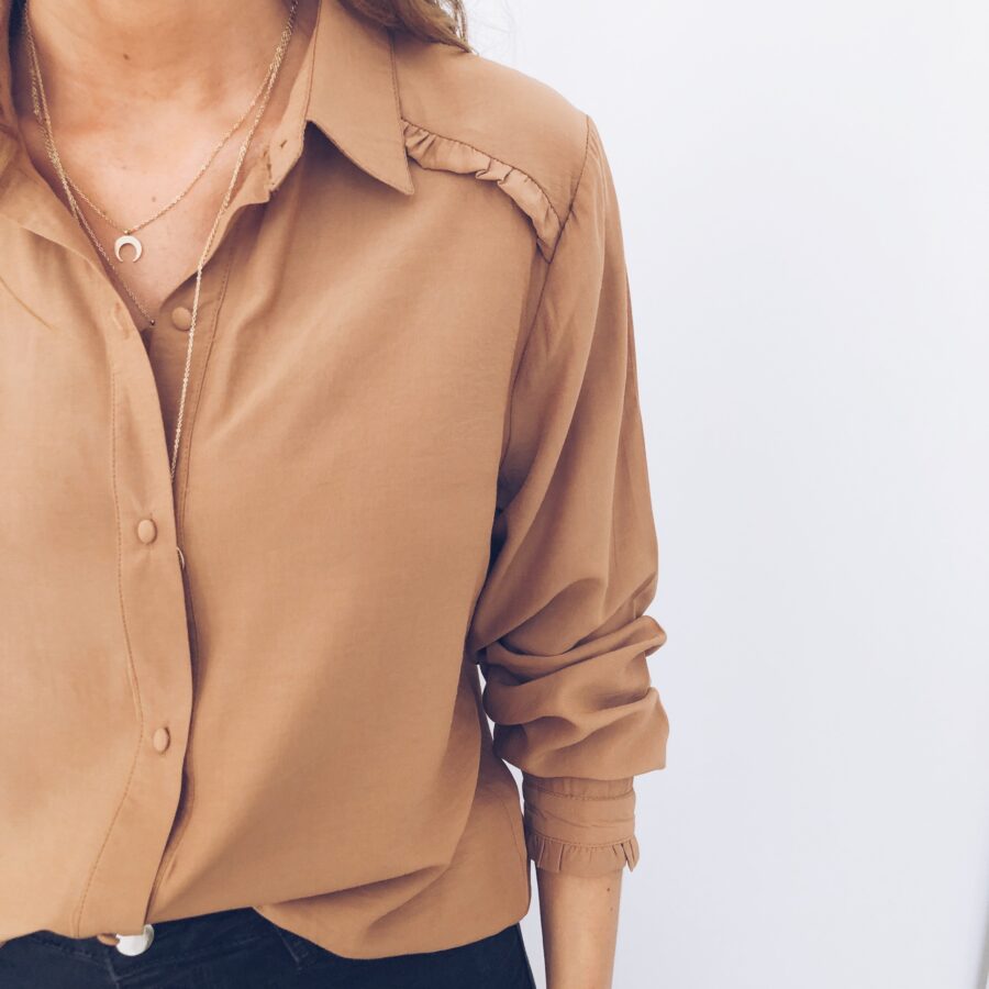 Tyriza Camel Shirt - Image 6