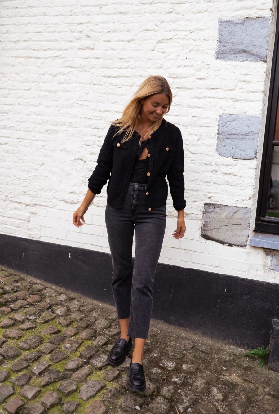 Tyriza Black Cardigan - Image 8