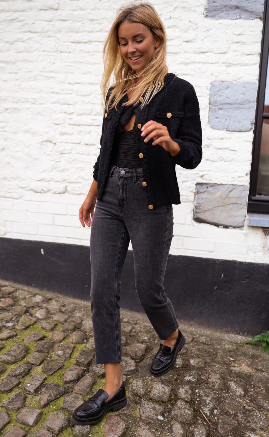 Tyriza Black Cardigan - Image 9