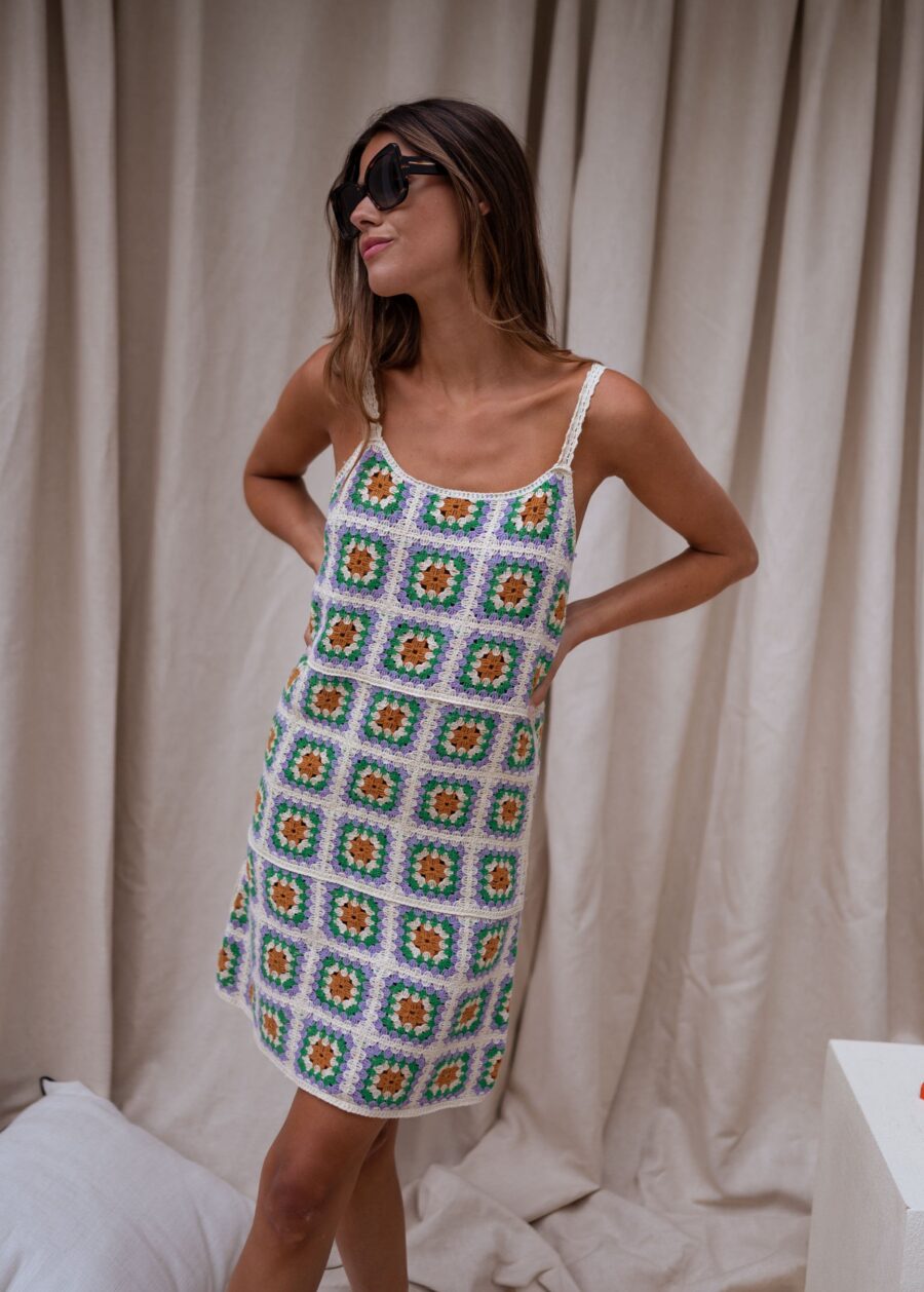 Tyriza Crochet Dress - Image 10