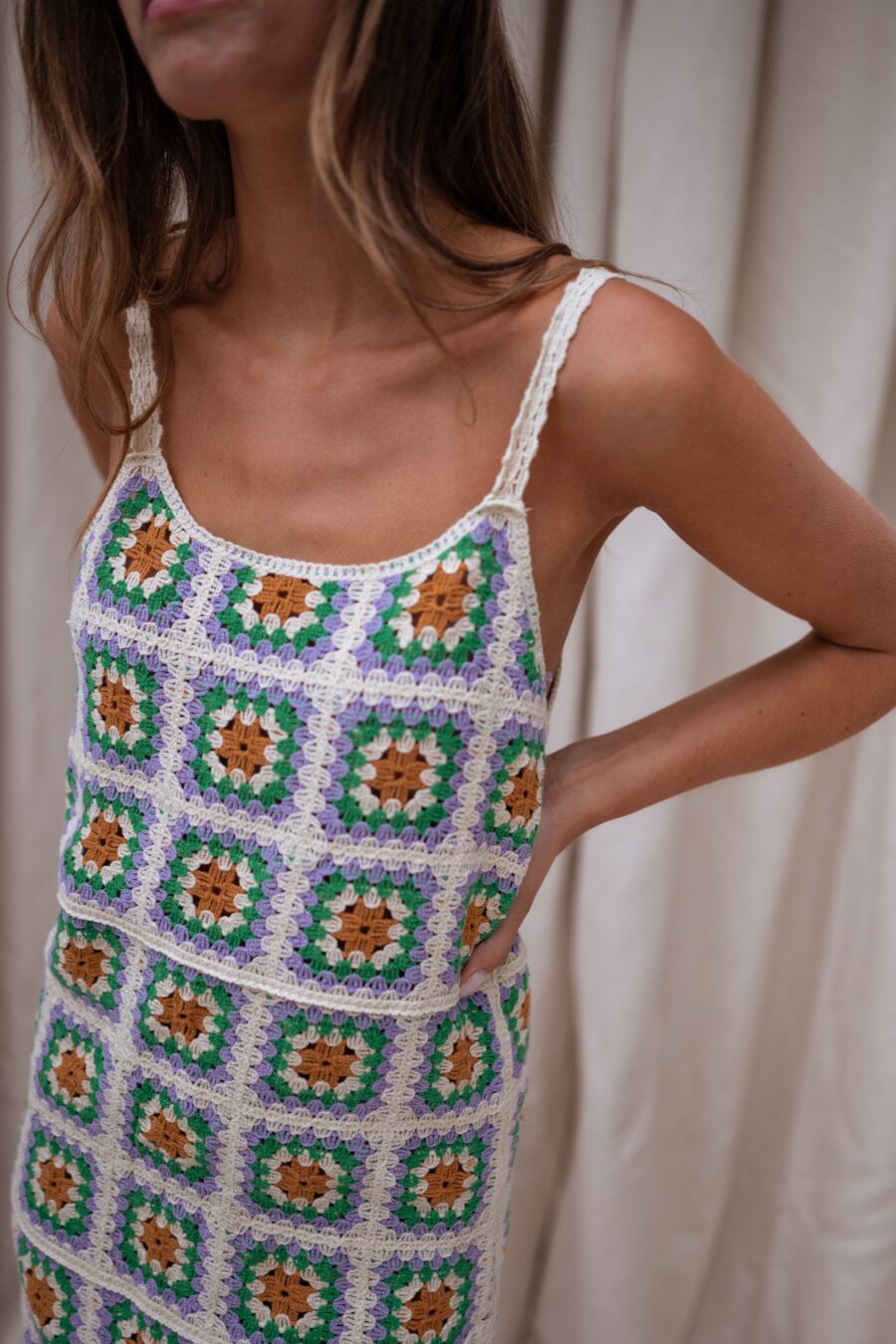 Tyriza Crochet Dress - Image 11