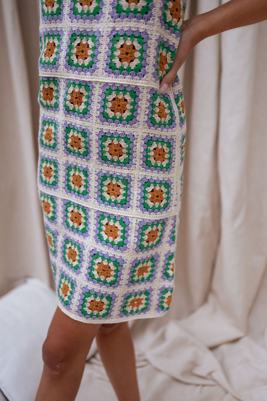 Tyriza Crochet Dress - Image 12